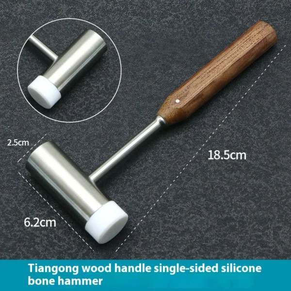 Bone Hammer – Titanium Alloy with Silicone Head