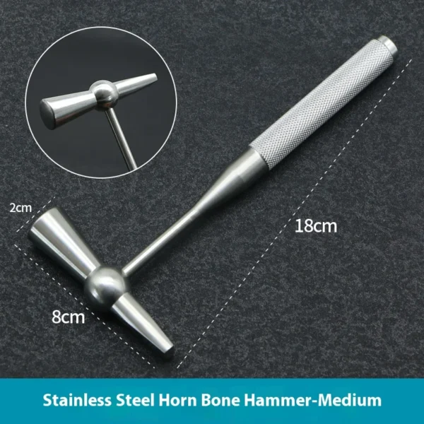 Bone Hammer – Titanium Alloy with Silicone Head - Image 5